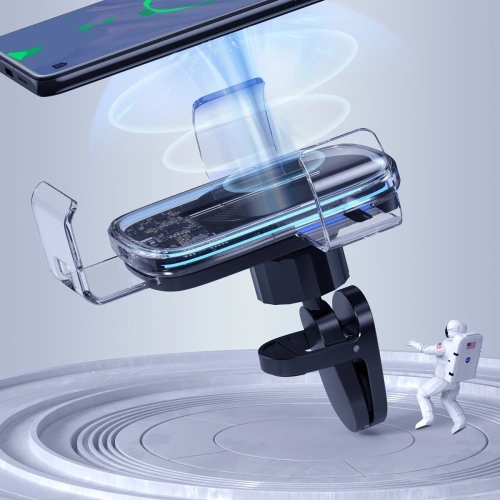 Kup Upevnění do auta s gravitačním systémem pro telefon Baseus Explore s bezdrátovým nabíjením 15W (průhledné) - BSU1727CL - {ean13} - Sklep Home Screen