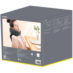 Baseus Thermal Series Memory Foam Neck Pillow (dark grey)