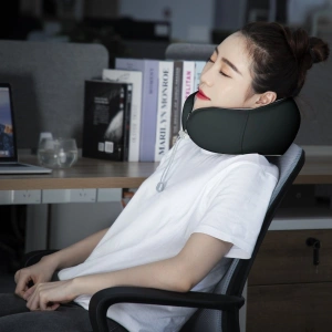 Baseus Thermal Series Memory Foam Neck Pillow (dark grey)
