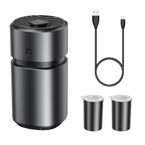 Kup Odorizant de aer pentru mașină Baseus Breeze Fan Air cu funcție de purificare a formaldehidei, cu acumulator (negru) - BSU1730BLK - {ean13} - Sklep Home Screen