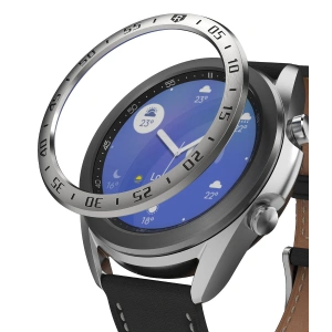 Kup Ringke Samsung Overlay Lünette Styling Galaxy Watch 3 41mm Edelstahl silber GW3-41-01 - RGK1248SSLV - {ean13} - Sklep Home Screen