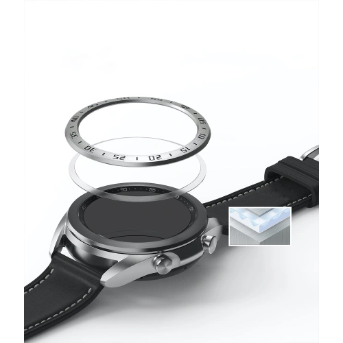 Kup Nakładka Ringke Bezel Styling Samsung Galaxy Watch 3 41mm stal nierdzewna srebrna GW3-41-01 - RGK1248SSLV - {ean13} - Sklep Home Screen