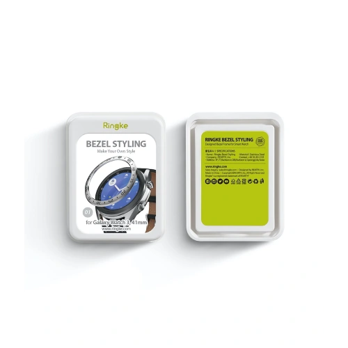 Kup Nakładka Ringke Bezel Styling Samsung Galaxy Watch 3 41mm stal nierdzewna srebrna GW3-41-01 - RGK1248SSLV - {ean13} - Sklep Home Screen