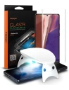 Szkło hartowane z klejem UV Spigen Glas.TR Platinum Samsung Galaxy Note 20
