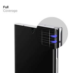 Kup Sticlă călită cu adeziv UV Spigen Glas.TR Platinum Samsung Galaxy Note 20 Ultra - SPN1237 - {ean13} - Sklep Home Screen