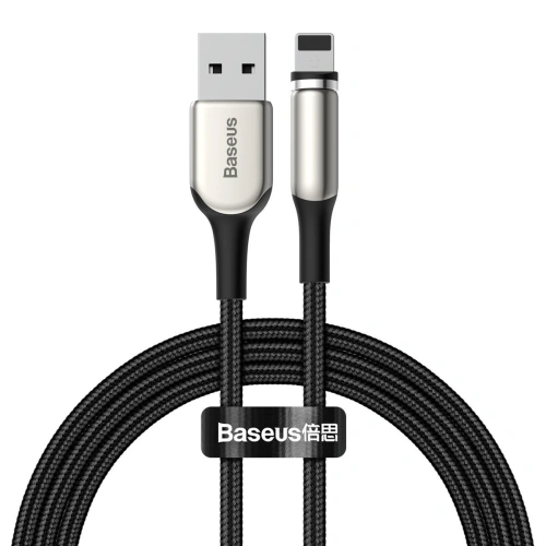 Kup Baseus Magnetisches Lightning-Kabel Zink 1,5A 2m (schwarz) - BSU1731BLK - {ean13} - Sklep Home Screen