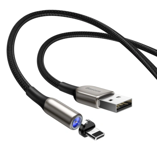 Kup Baseus Magnetisches Lightning-Kabel Zink 1,5A 2m (schwarz) - BSU1731BLK - {ean13} - Sklep Home Screen