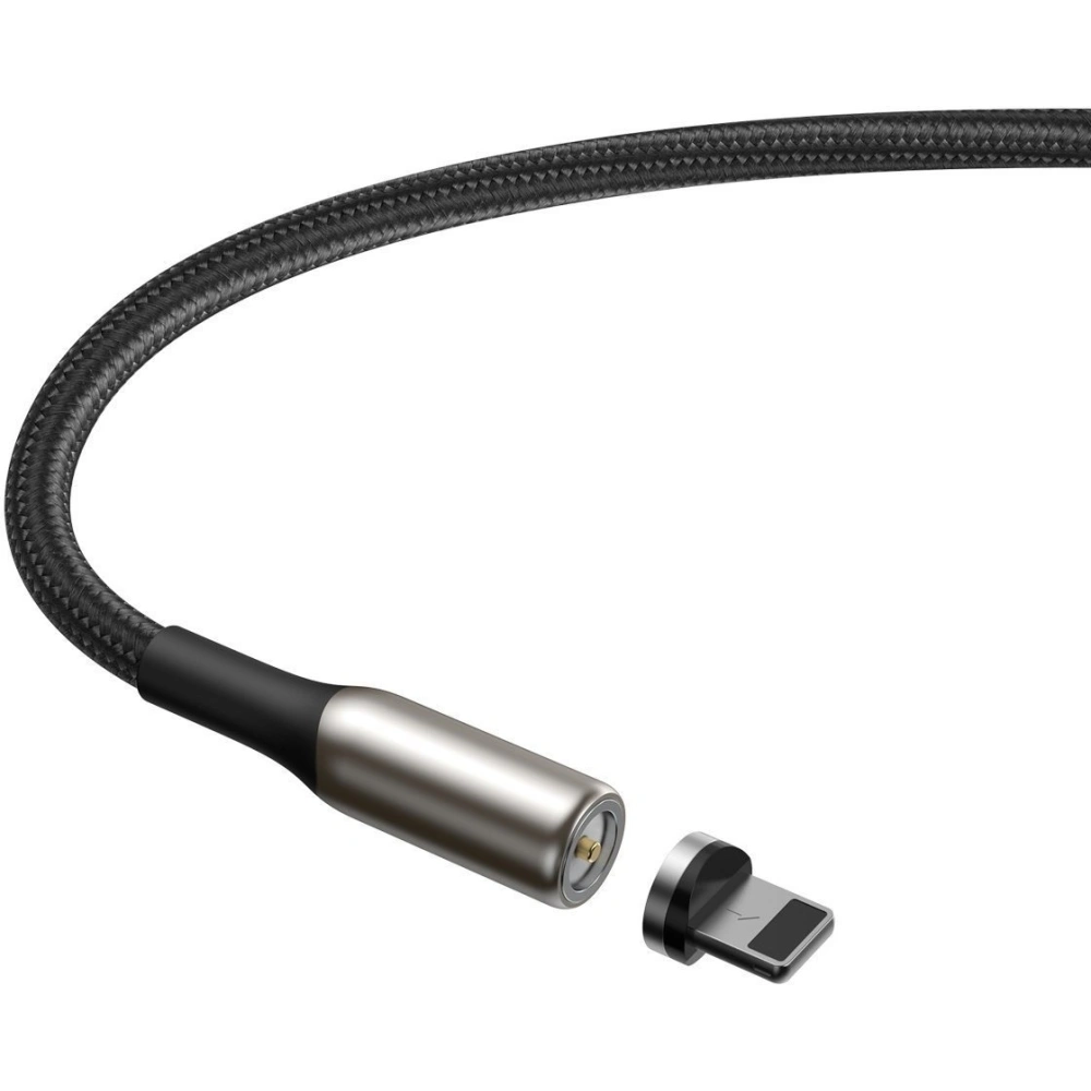 Kabel magnetyczny Lightning Baseus Zinc 1.5A 2m (czarny)