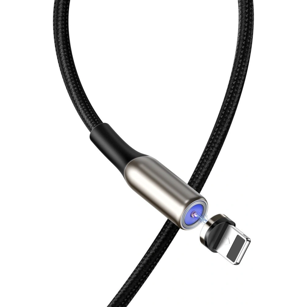 Kabel magnetyczny Lightning Baseus Zinc 1.5A 2m (czarny)