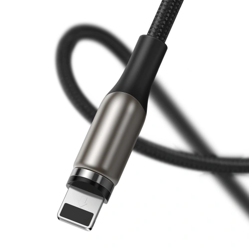 Kup Baseus Magnetisches Lightning-Kabel Zink 1,5A 2m (schwarz) - BSU1731BLK - {ean13} - Sklep Home Screen