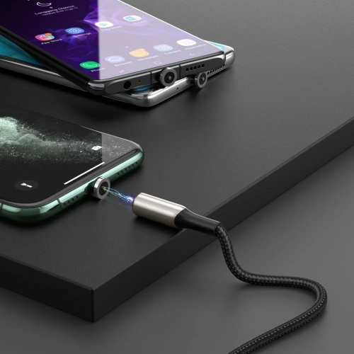 Kup Baseus Magnetisches Lightning-Kabel Zink 1,5A 2m (schwarz) - BSU1731BLK - {ean13} - Sklep Home Screen