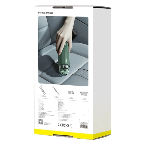 Kup Aspirator auto fără fir Baseus A2 5000Pa (verde) - BSU1733GRN - {ean13} - Sklep Home Screen