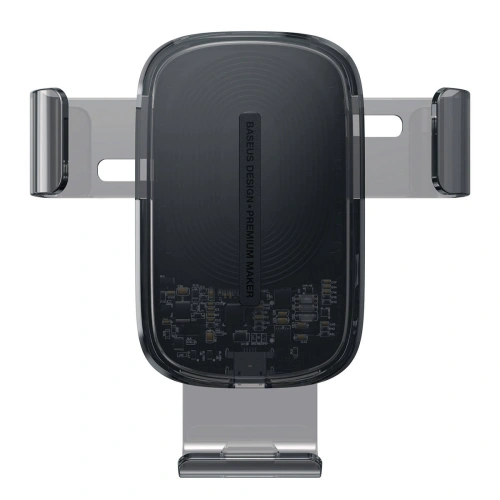 Kup Baseus Schwerkraft Autohalterung für Telefon Explore mit 15W kabelloses Laden (schwarz) - BSU1734BLK - {ean13} - Sklep Home Screen
