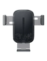 Upevnění pro telefon s gravitačním uchopením Baseus Explore s bezdrátovým nabíjením 15W (černé)