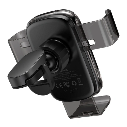 Kup Baseus Schwerkraft Autohalterung für Telefon Explore mit 15W kabelloses Laden (schwarz) - BSU1734BLK - {ean13} - Sklep Home Screen