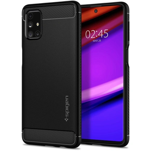 Kup Etui Spigen Rugged Armor Samsung Galaxy M31s Matt Fekete - SPN1238BLK - {ean13} - Sklep Home Screen