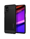 Spigen Samsung Tasche Rugged Armor Galaxy M31s Mattschwarz