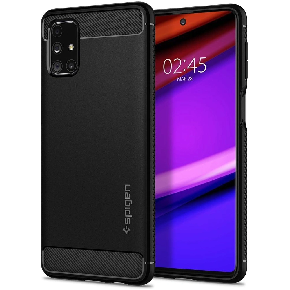 Etui Spigen Rugged Armor Samsung Galaxy M31s Matte Black