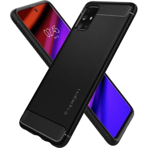 Kup Etui Spigen Rugged Armor Samsung Galaxy M31s Negru Mat - SPN1238BLK - {ean13} - Sklep Home Screen