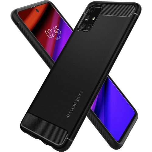 Kup Etui Spigen Rugged Armor Samsung Galaxy M31s Matt Fekete - SPN1238BLK - {ean13} - Sklep Home Screen
