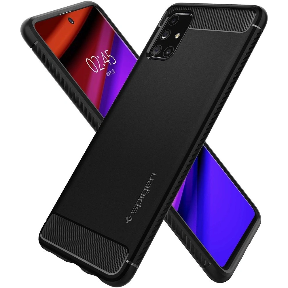 Etui Spigen Rugged Armor Samsung Galaxy M31s Matte Black