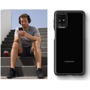 Kup Etui Spigen Ultra Hybrid Samsung Galaxy M31s Matte Black - SPN1239BLK - {ean13} - Sklep Home Screen
