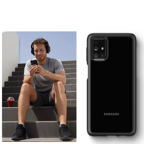 Kup Spigen Samsung Tasche Ultra Hybrid Galaxy M31s Mattschwarz - SPN1239BLK - {ean13} - Sklep Home Screen