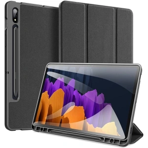 Kup Etui DuxDucis Domo Samsung Galaxy Tab S7+ Plus/S8 + Plus 12.4 Fekete - DDS338BLK - {ean13} - Sklep Home Screen