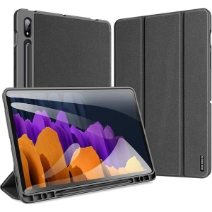 Kup DuxDucis Samsung Tasche Domo Galaxy Tab S7+ Plus/S8 + Plus 12.4 Schwarz - DDS338BLK - {ean13} - Sklep Home Screen