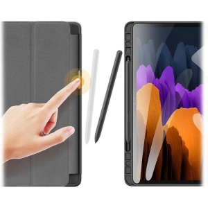 Kup DuxDucis Samsung Tasche Domo Galaxy Tab S7+ Plus/S8 + Plus 12.4 Schwarz - DDS338BLK - {ean13} - Sklep Home Screen