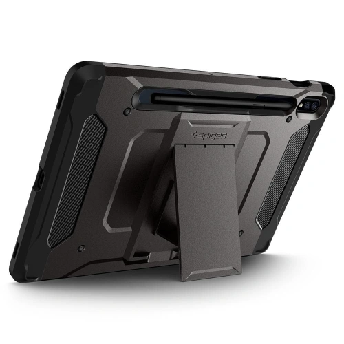 Kup Etui Spigen Tough Armor Pro Samsung Galaxy Tab S7/S8 Gunmetal - SPN1241GNM - {ean13} - Sklep Home Screen