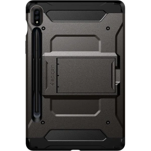 Kup Etui Spigen Tough Armor Pro Samsung Galaxy Tab S7/S8 Gunmetal - SPN1241GNM - {ean13} - Sklep Home Screen