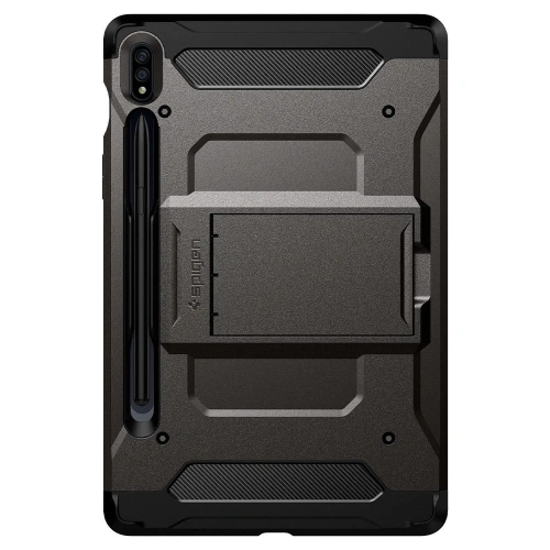Kup Etui Spigen Tough Armor Pro Samsung Galaxy Tab S7/S8 Gunmetal - SPN1241GNM - {ean13} - Sklep Home Screen
