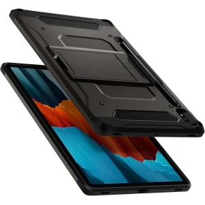 Kup Etui Spigen Tough Armor Pro Samsung Galaxy Tab S7/S8 Gunmetal - SPN1241GNM - {ean13} - Sklep Home Screen