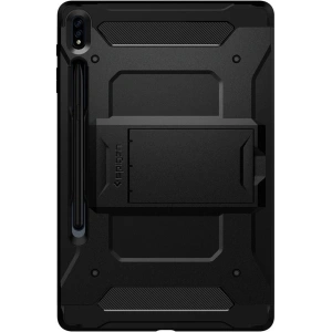 Kup Spigen Samsung Tasche Tough Armor Pro Galaxy Tab S7+ Plus/S8 + Plus 12.4 Schwarz - SPN1242BLK - {ean13} - Sklep Home Screen