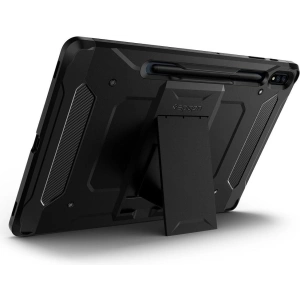 Kup Spigen Samsung Tasche Tough Armor Pro Galaxy Tab S7+ Plus/S8 + Plus 12.4 Schwarz - SPN1242BLK - {ean13} - Sklep Home Screen