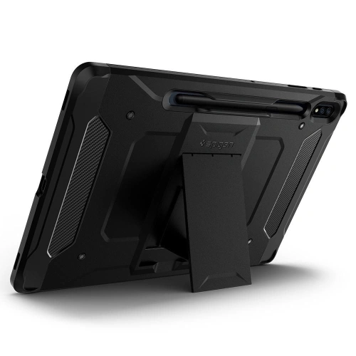 Kup Etui Spigen Tough Armor Pro Samsung Galaxy Tab S7+ Plus/S8 + Plus 12.4 Černé - SPN1242BLK - {ean13} - Sklep Home Screen