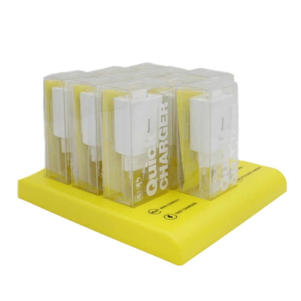 Zestaw szybkiej ładowarki sieciowej Baseus Speed Mini, PD + QC 3.0 18W (biała) 10 szt.