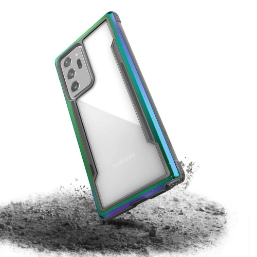 Buy X-Doria Raptic Shield - Aluminum Case for Samsung Galaxy Note 20 Ultra (Drop test 3m) (Iridescent) - XDR072IRI - {ean13} - Home Screen Store Europe