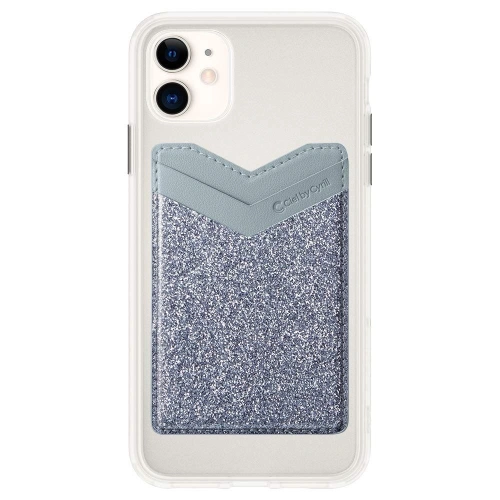 Kup Spigen Overlay Cyrill Shine Geldbörse Glitter Blau Grau - SPN1244BLU - {ean13} - Sklep Home Screen