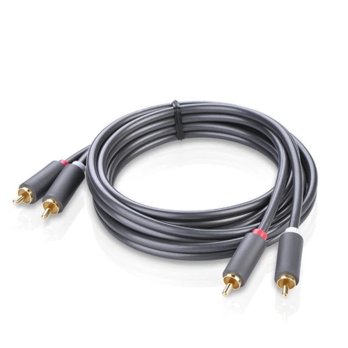 Kup Cablul 2RCA (Cinch) la 2RCA (Cinch) UGREEN 5m (negru) - UGR457BLK - {ean13} - Sklep Home Screen