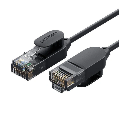 Kup Cablul de rețea UGREEN NW122 Ethernet RJ45, Cat.6A, UTP, 0.5m (negru) - UGR466BLK - {ean13} - Sklep Home Screen