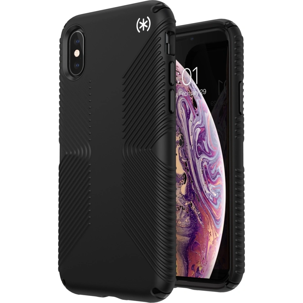 Etui Speck Presidio2 Grip Apple iPhone XS/X z powłoką MICROBAN (Black)