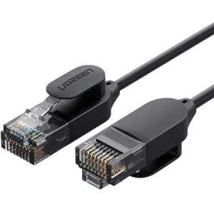 Kup Kabel sieciowy UGREEN NW122 Ethernet RJ45, Cat.6A, UTP, 1m (czarny) - UGR467BLK - {ean13} - Sklep Home Screen