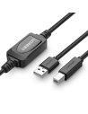 Kup Aktywny kabel USB 2.0 A-B UGREEN US122 do drukarki, 15m (czarny) - UGR472BLK - {ean13} - Sklep Home Screen