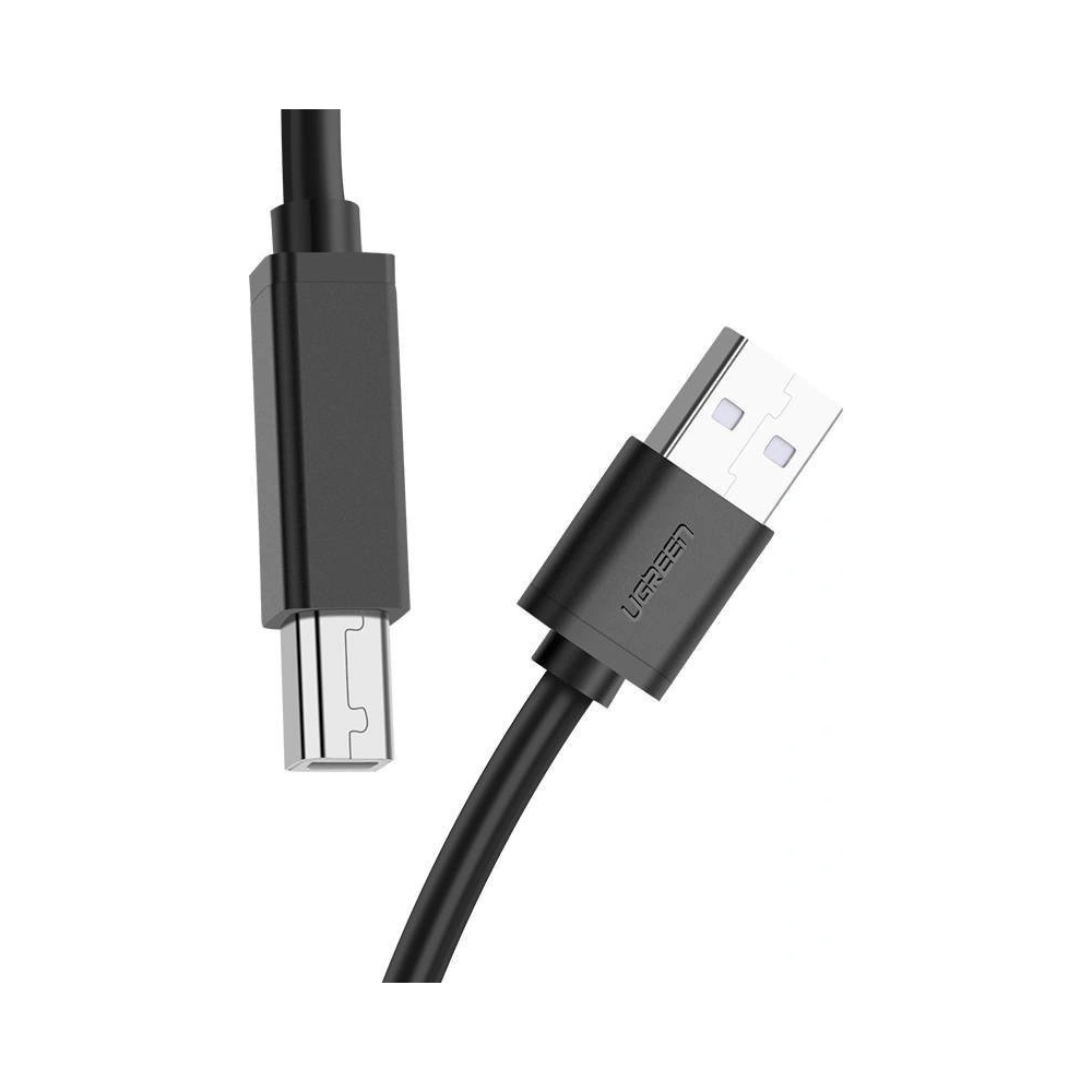 Aktywny kabel USB 2.0 A-B UGREEN US122 do drukarki, 15m (czarny)
