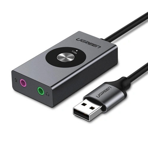 Kup Card extern de sunet USB UGREEN 7.1 1m (argintiu) - UGR475SLV - {ean13} - Sklep Home Screen