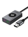 Card extern de sunet USB UGREEN 7.1 1m (argintiu)