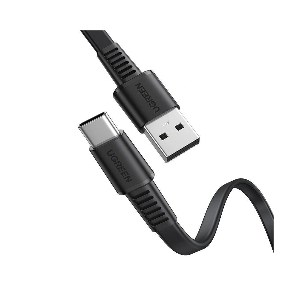 Kabel USB-C UGREEN US332, QC 3.0, 3A, 2m (czarny)