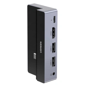 Adapter 5w1 UGREEN CM317 Hub USB-C do HDMI 4K@60Hz, 2x USB 3.0, USB-C PD 3.0